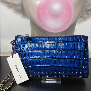 Brahmin Daisy Vibrant Azure Grandeur